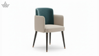Riviera Chair with Rattan Back