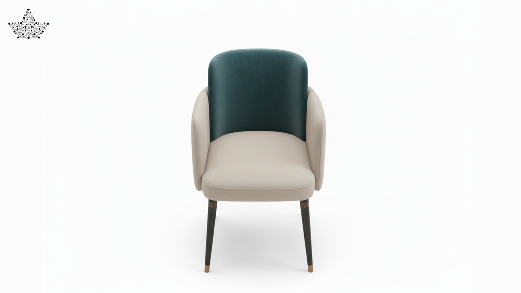 Riviera Chair with Rattan Back