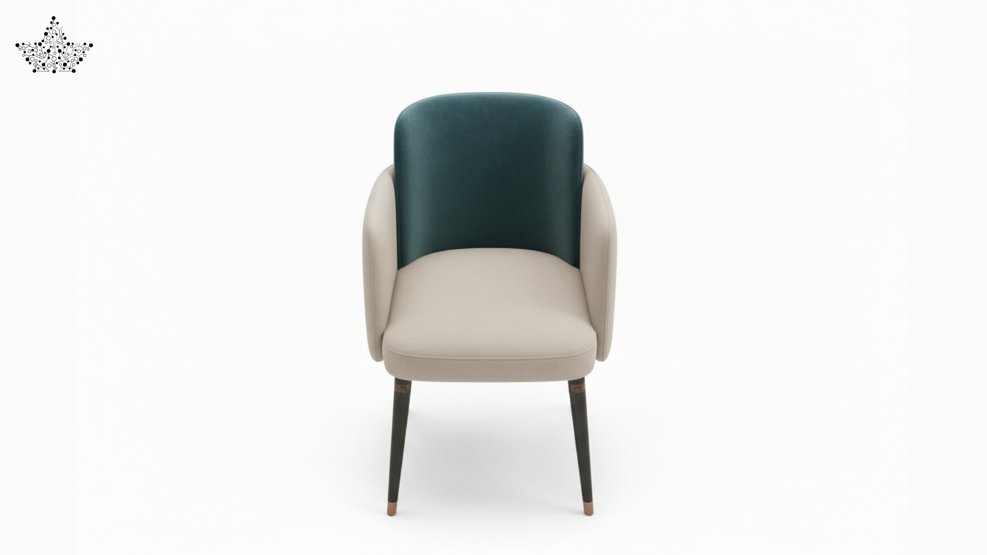 Riviera Chair with Rattan Back