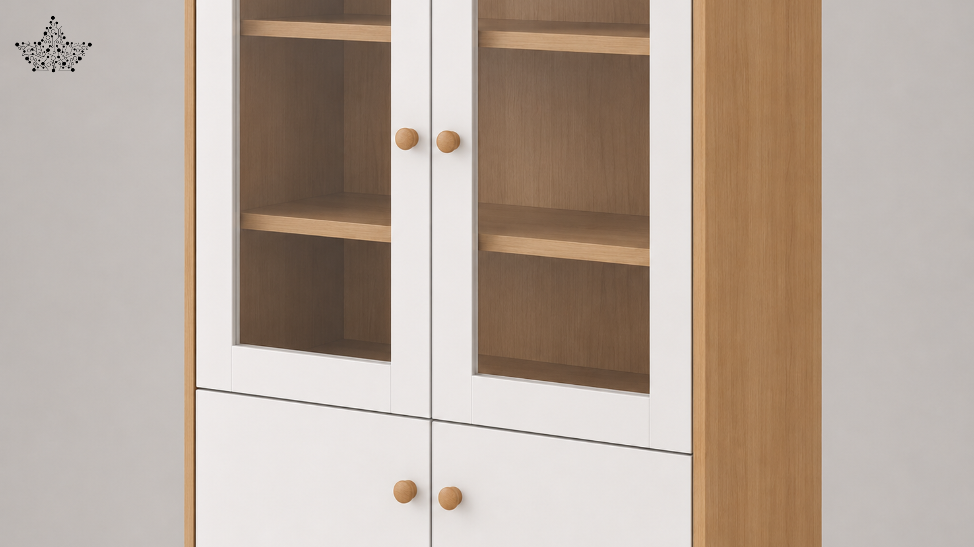 Vitrine Classic Crockery Unit