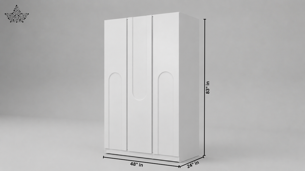 Luna Triple Door Wardrobe