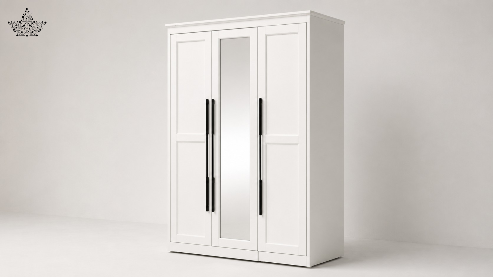 White Verona Almirah