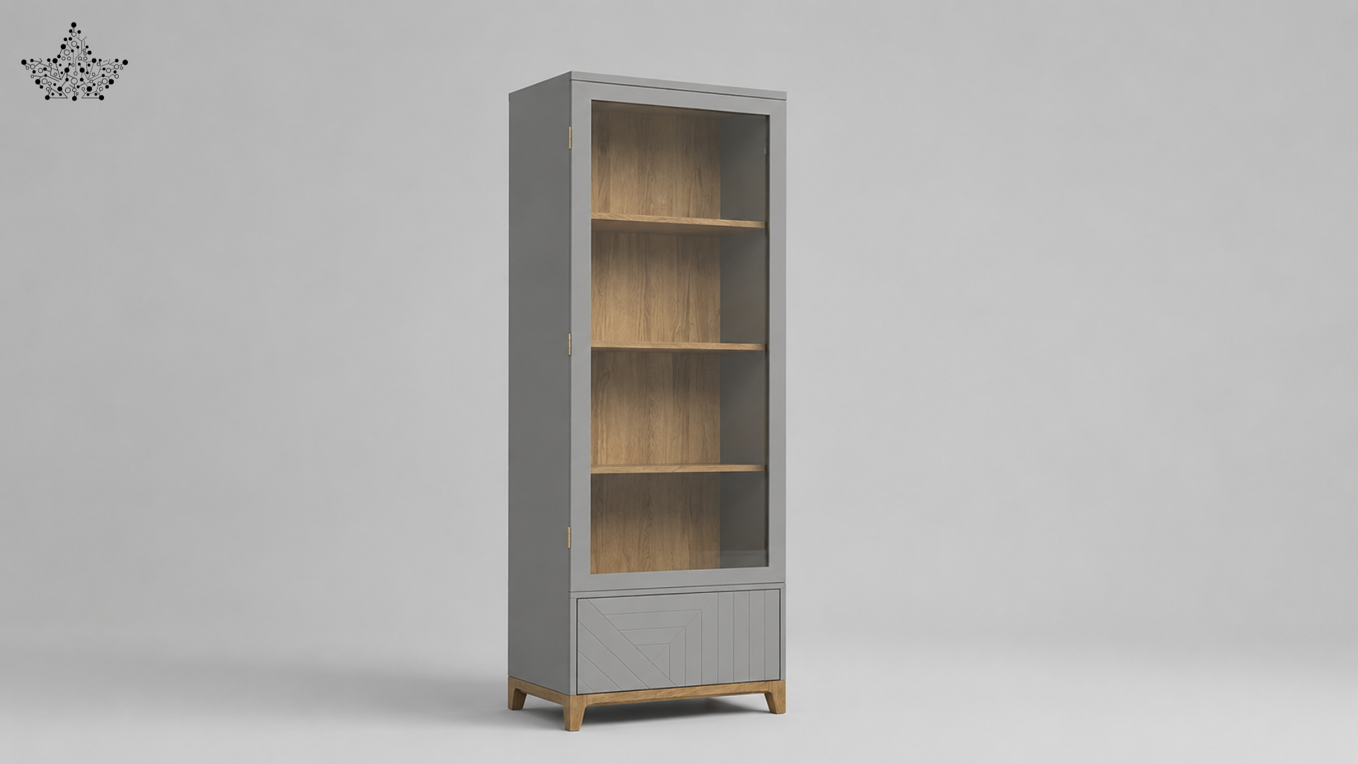 Pebble Crockery Unit