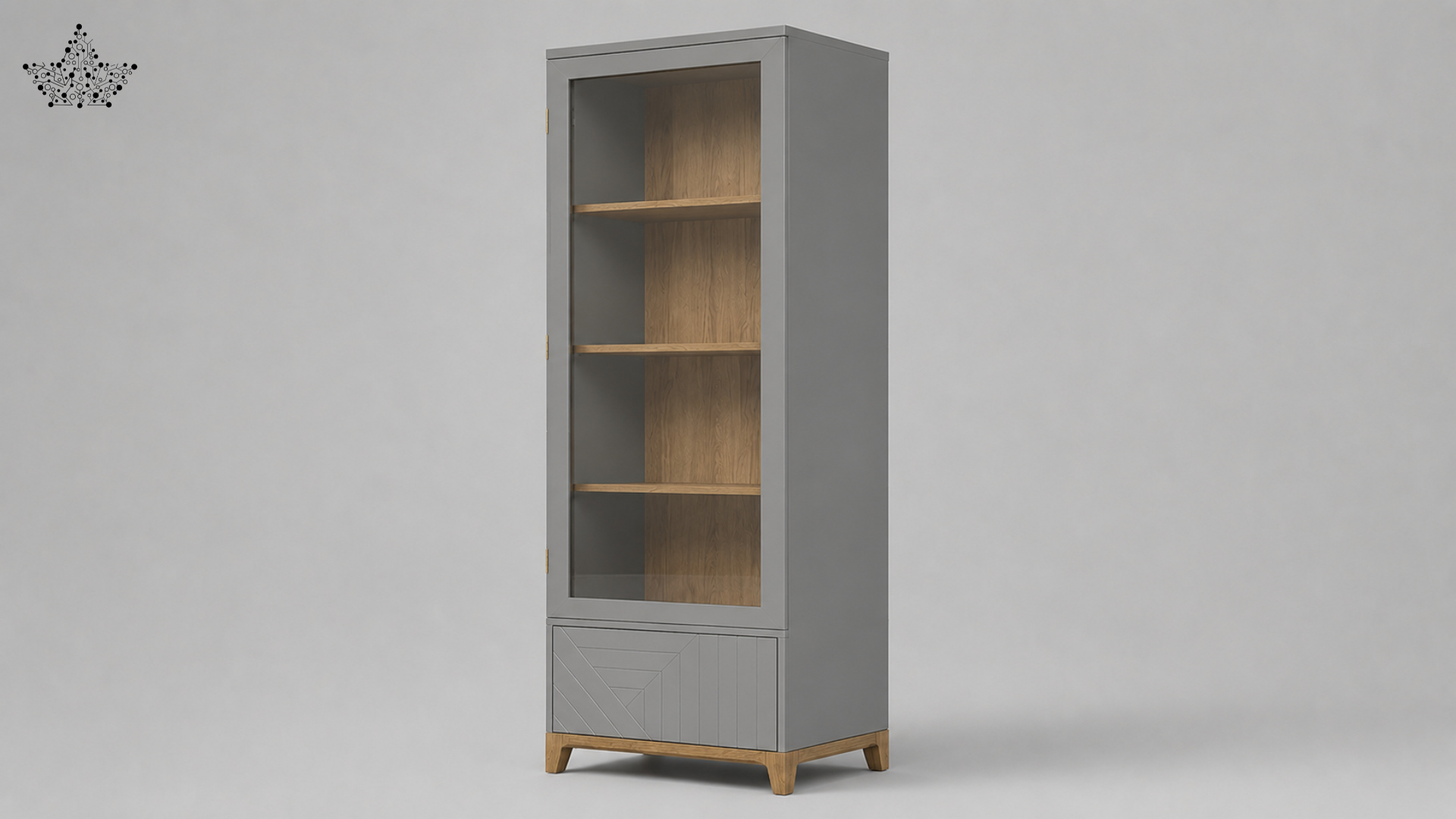 Pebble Crockery Unit