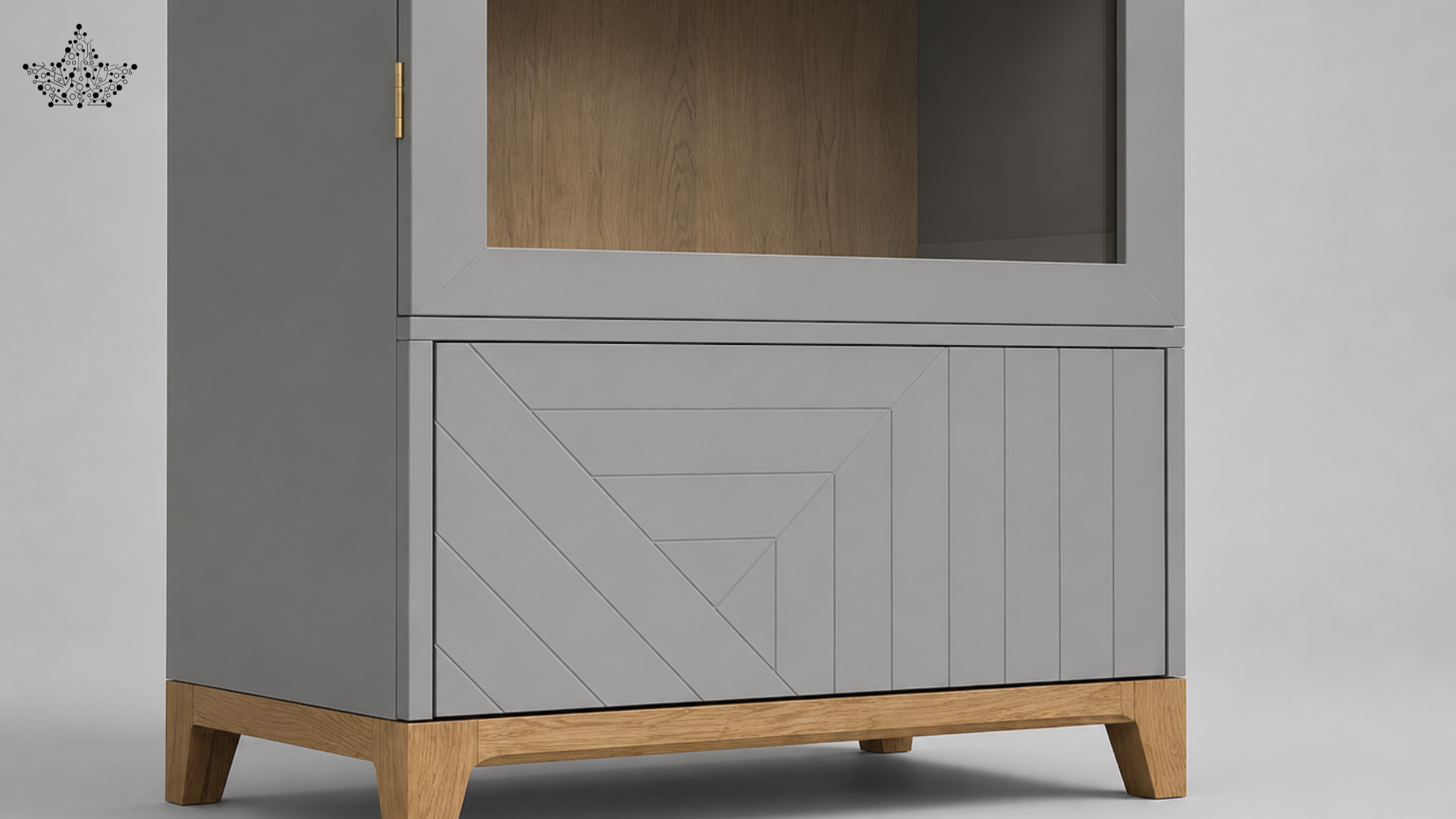 Pebble Crockery Unit