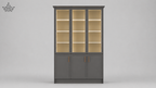 Nordic Glass Cabinet