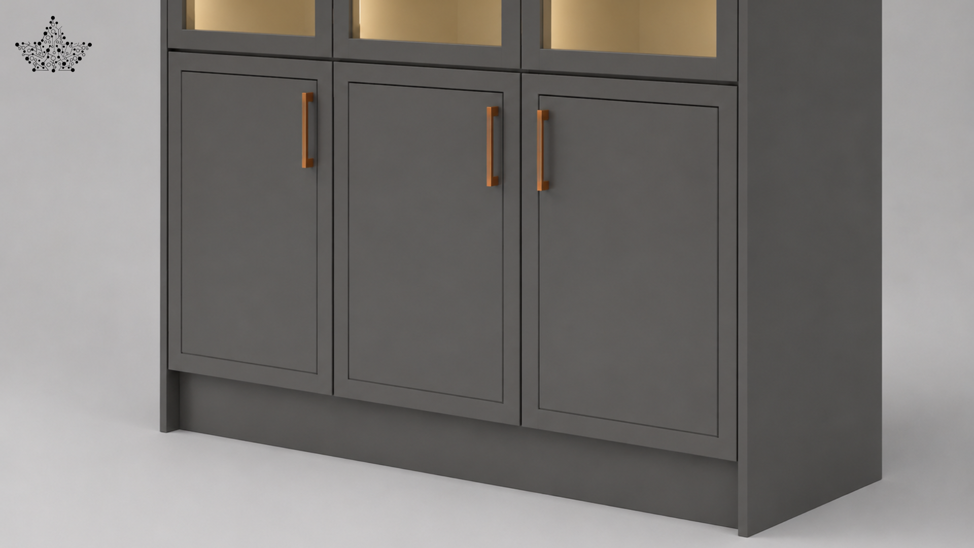 Nordic Glass Cabinet