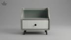 Curve Fluted Bed
