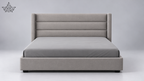 Ardas Elara Grey Upholstered Bed