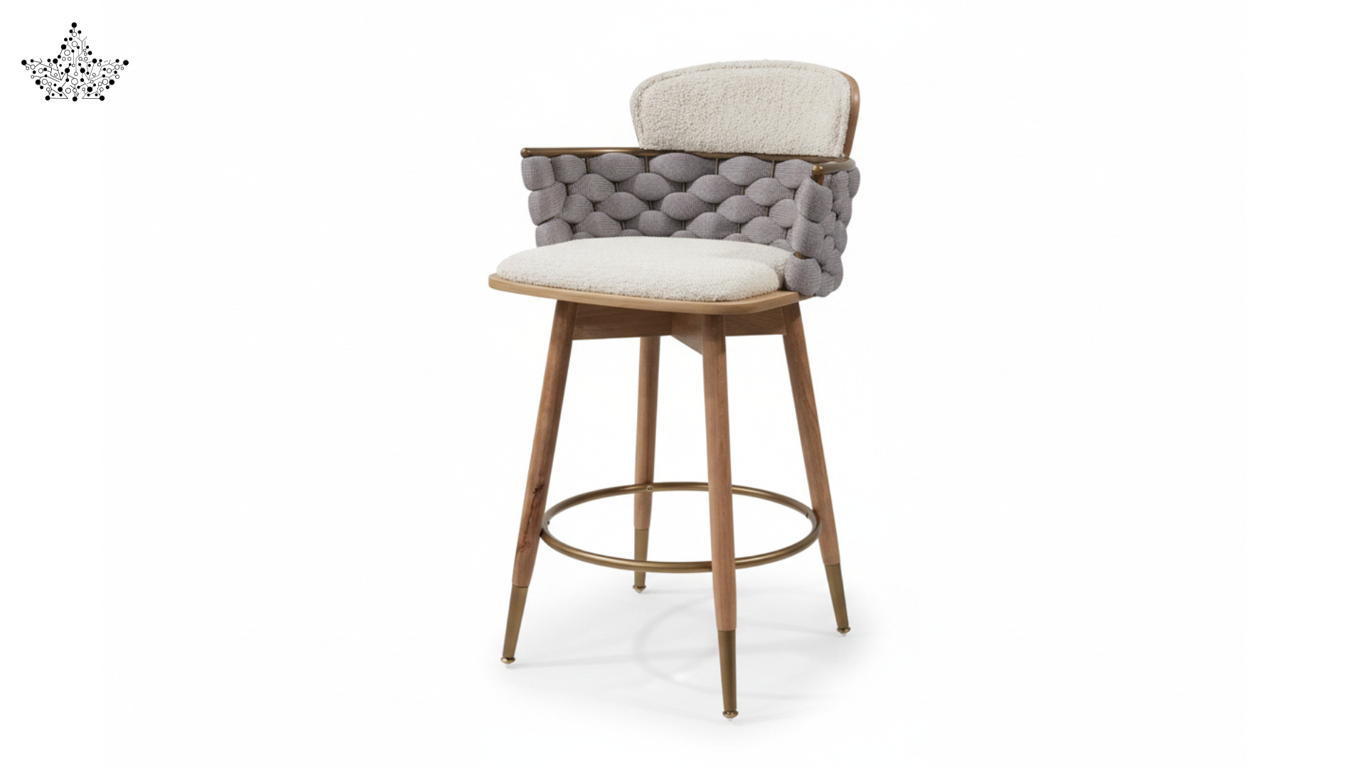 Riviera Woven Bar Stool