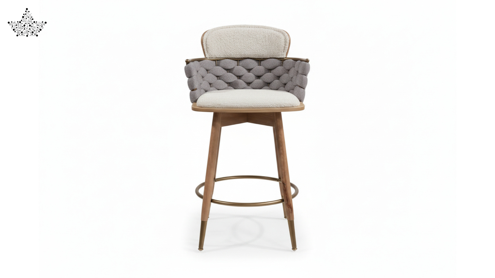 Riviera Woven Bar Stool
