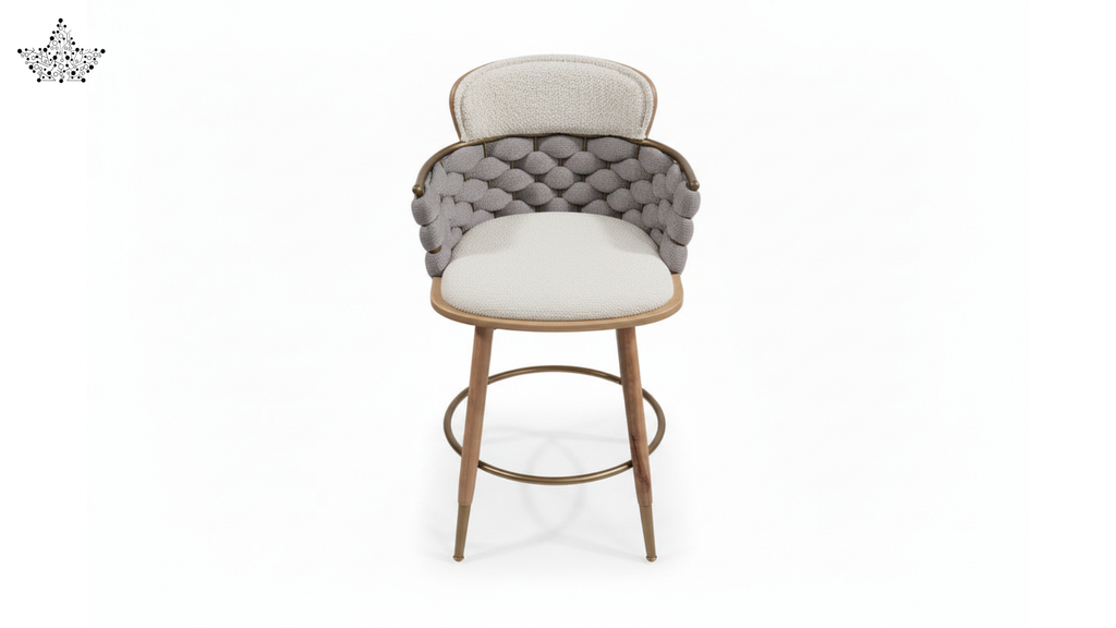 Riviera Woven Bar Stool