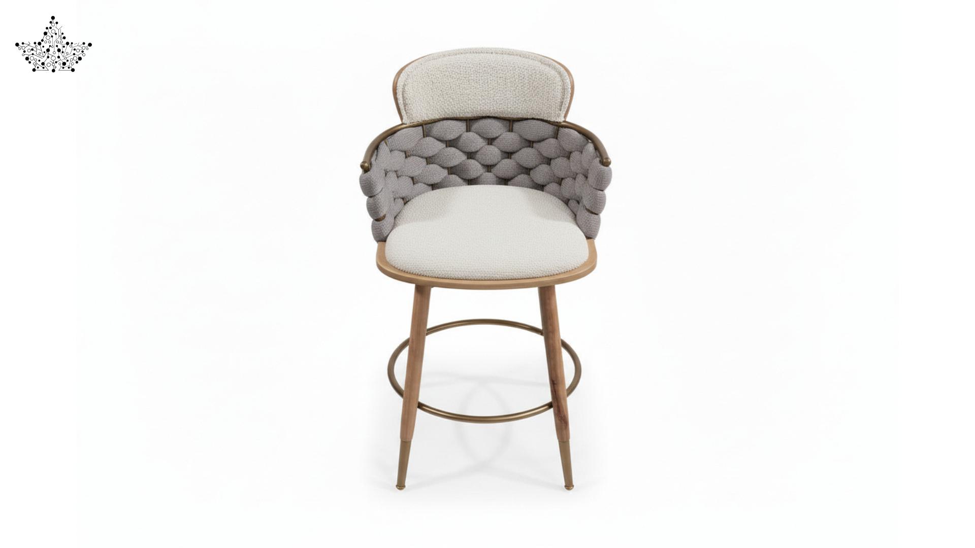 Riviera Woven Bar Stool