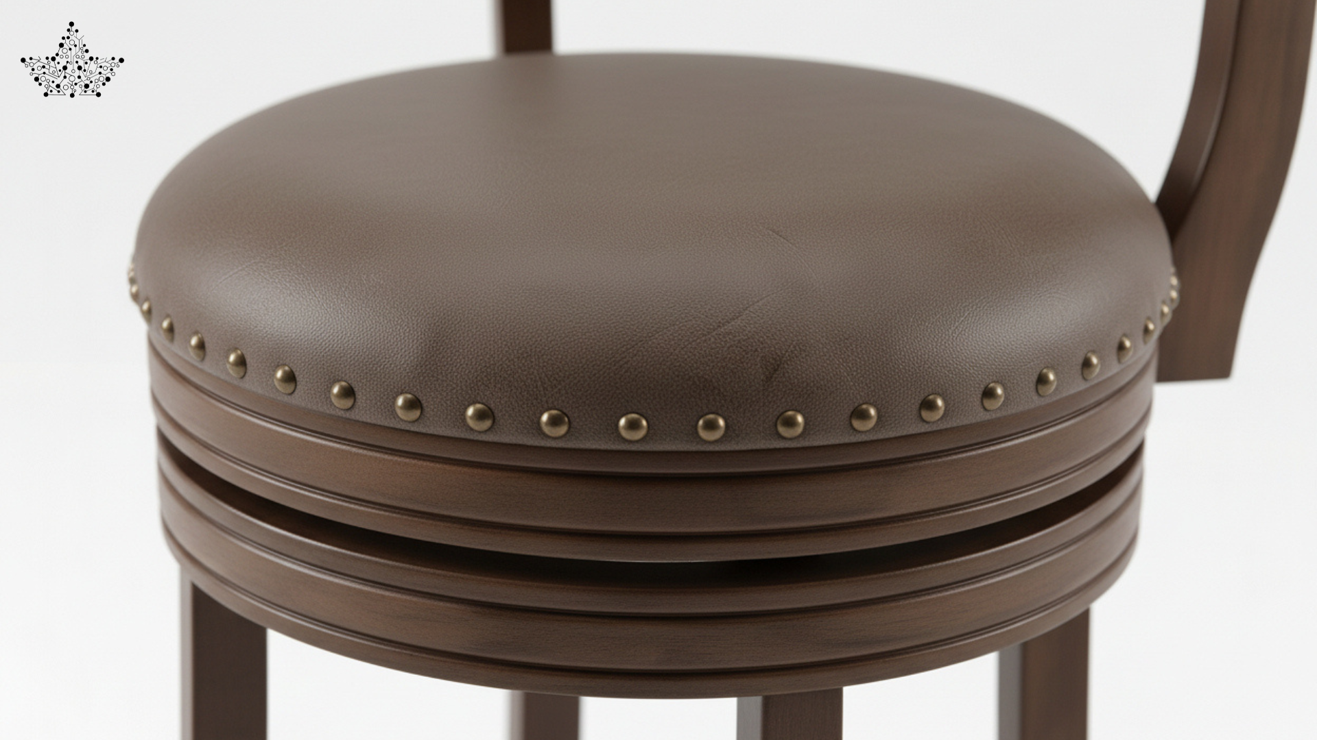 Revolving Wooden High Seat