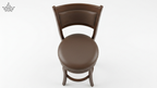 Revolving Wooden High Seat