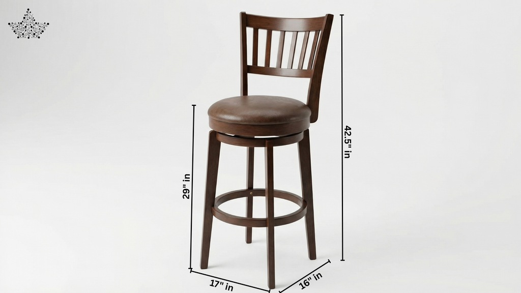 Wooden H. Stool