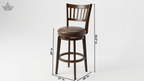 Wooden H. Stool