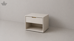 Duo Low Bedside Table