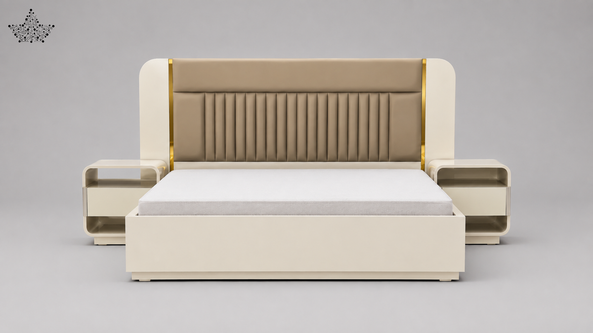 Aurelius Luxury Bed with Side Tables