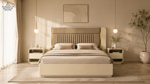 Aurelius Luxury Bed with Side Tables