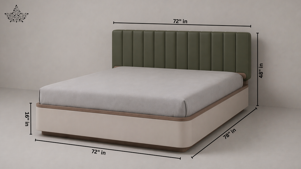Olive Channel Bed
