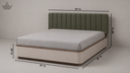 Olive Channel Bed
