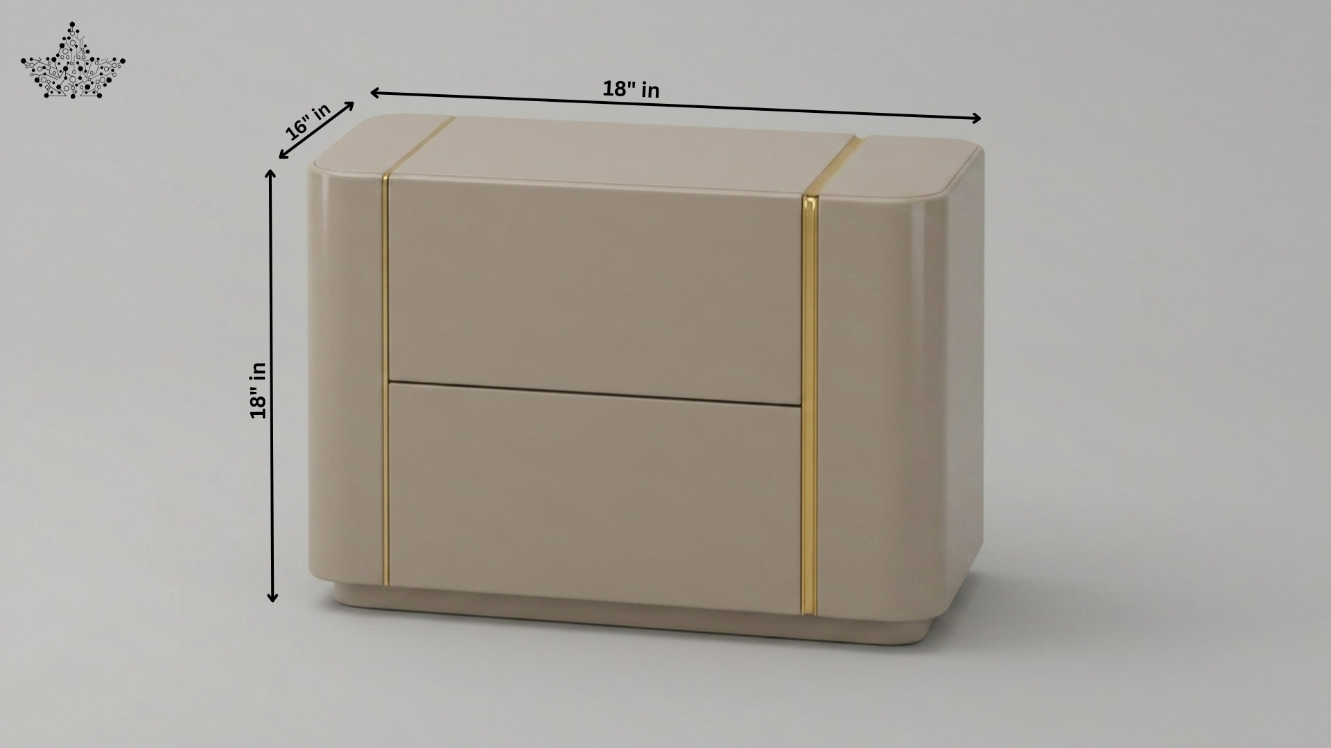 Palazzo Bed Sidetable