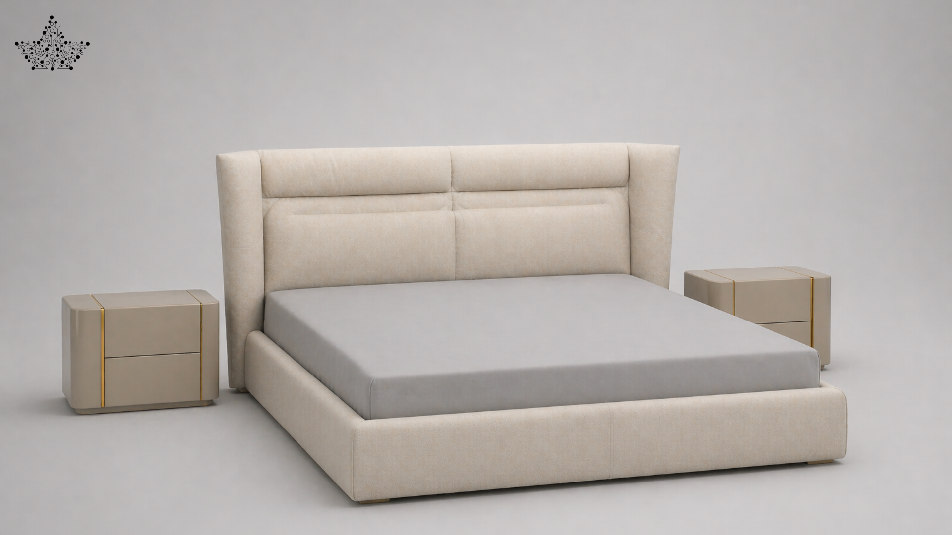 Palazzo Winged Bed
