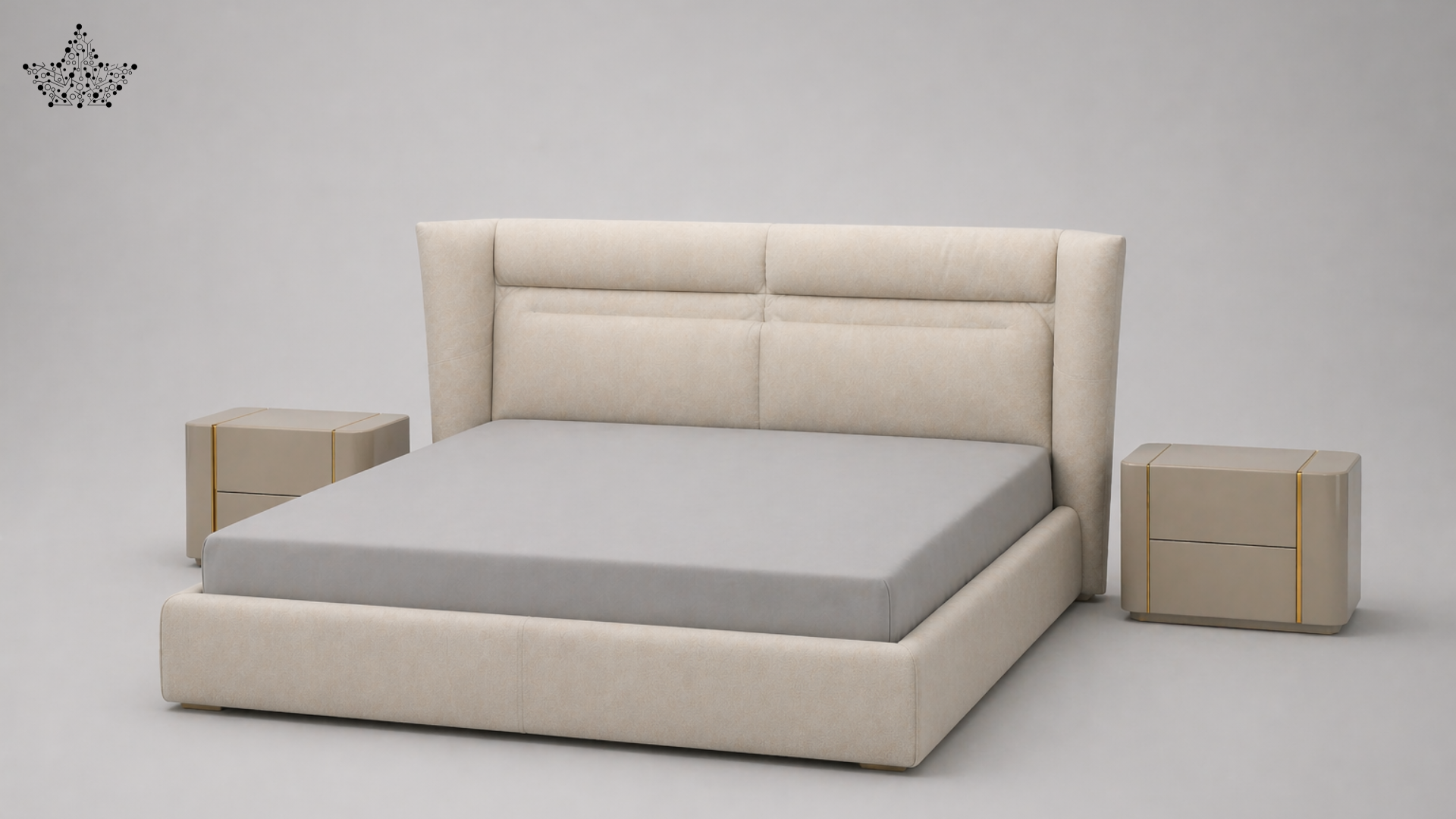 Palazzo Winged Bed