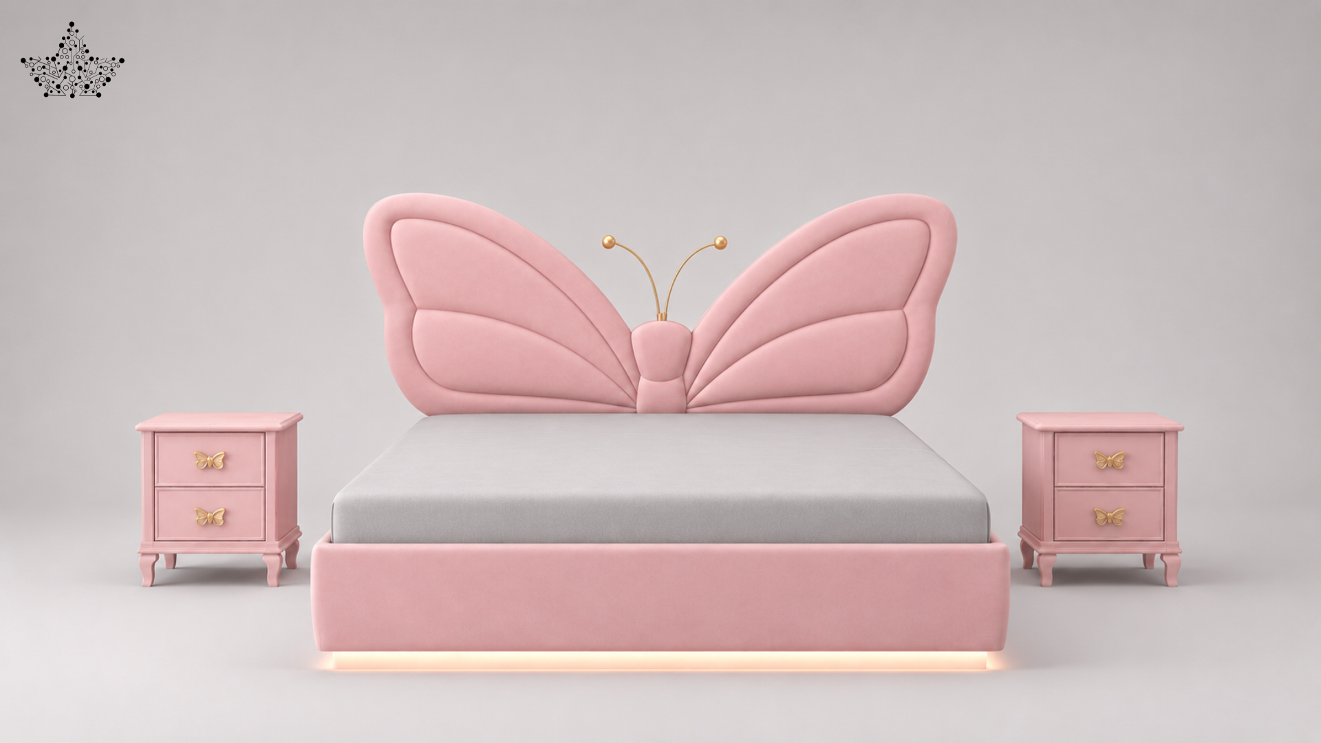 Luna Butterfly Bed Set