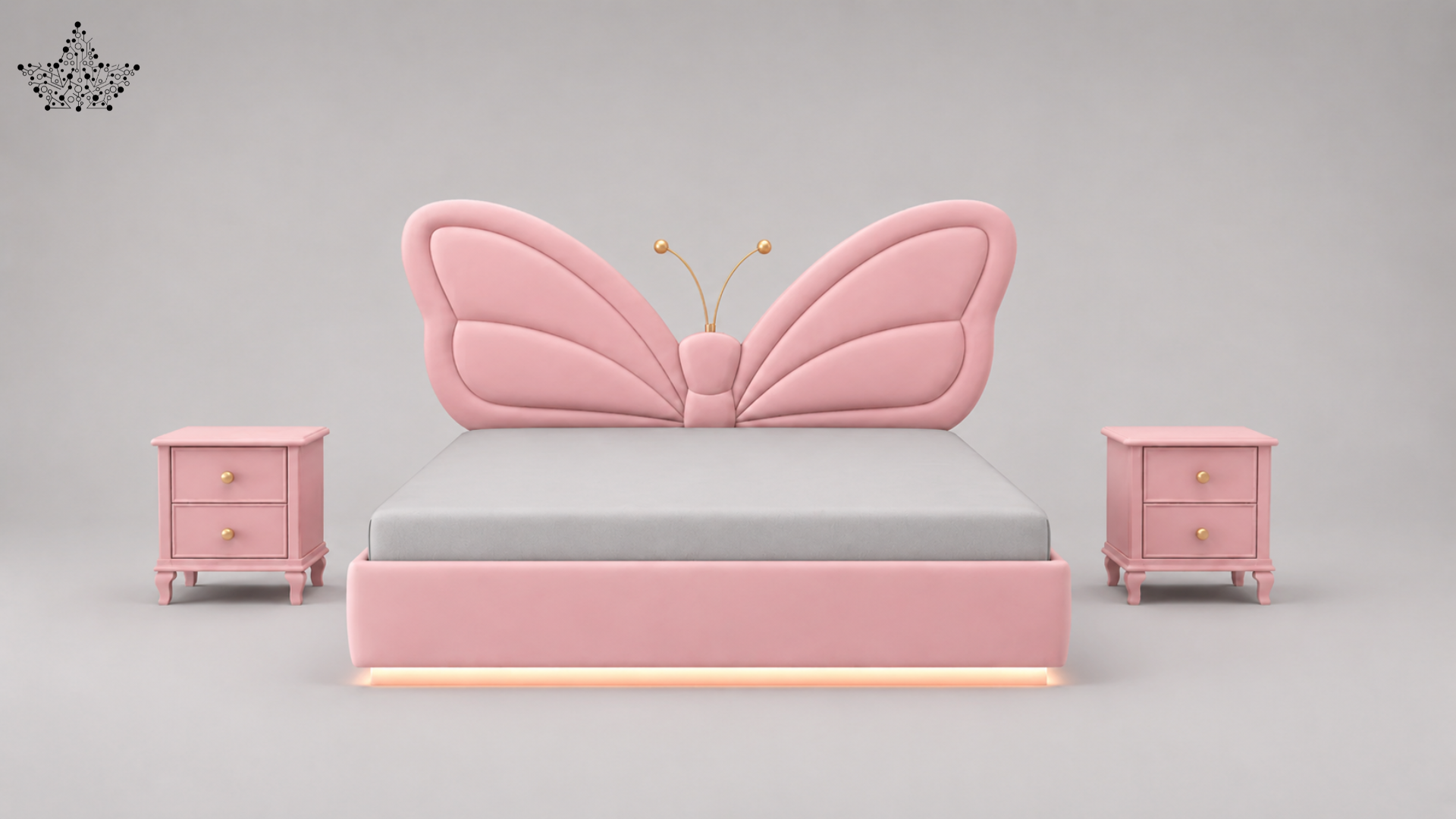 Luna Butterfly Bed Set
