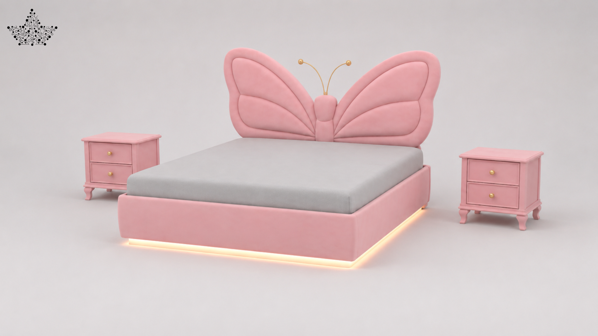 Luna Butterfly Bed Set