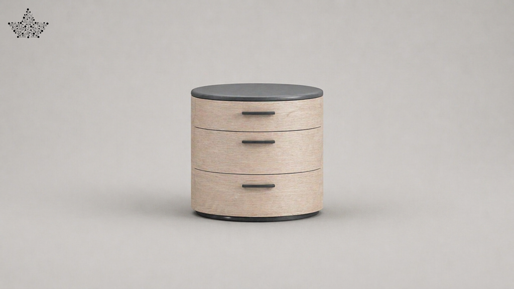 Azure Bedside Table
