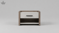 Channel Bedside Table