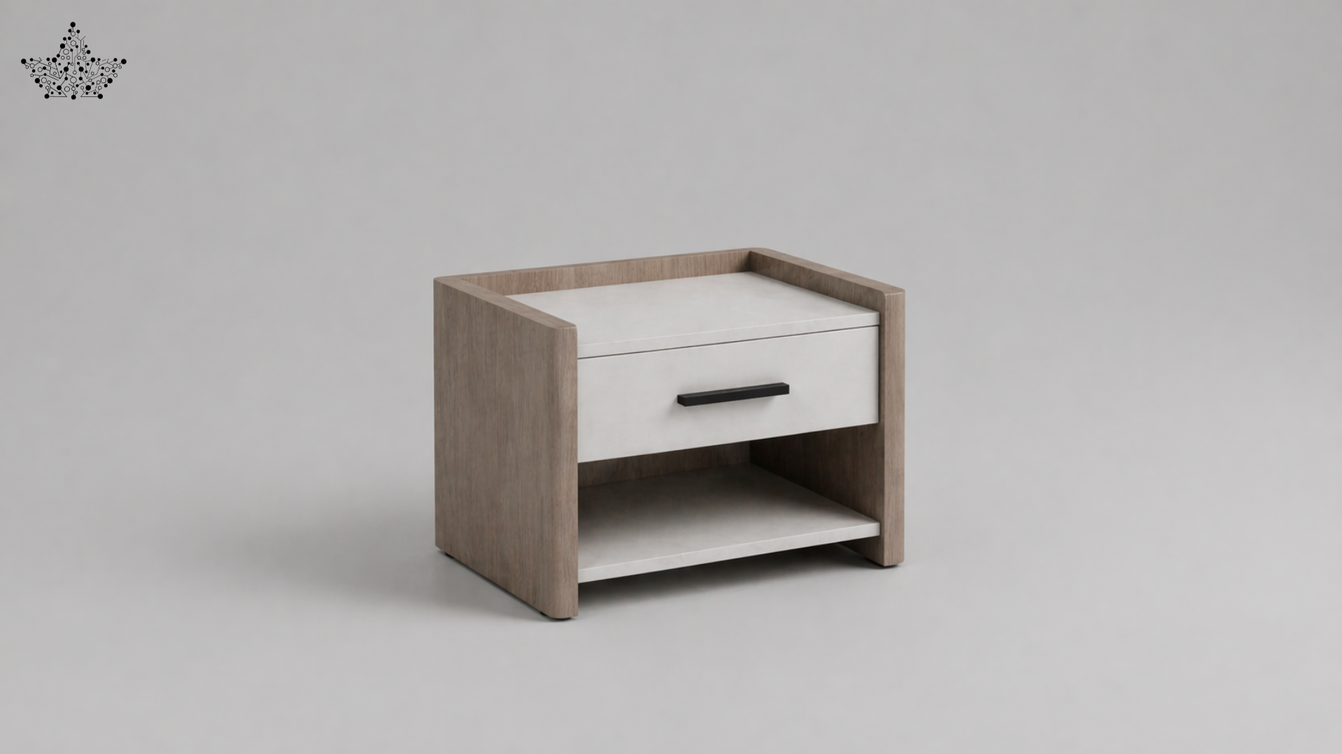 Channel Bedside Table