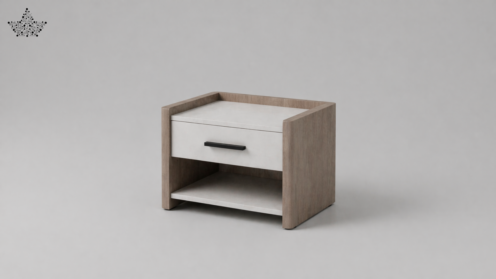 Channel Bedside Table