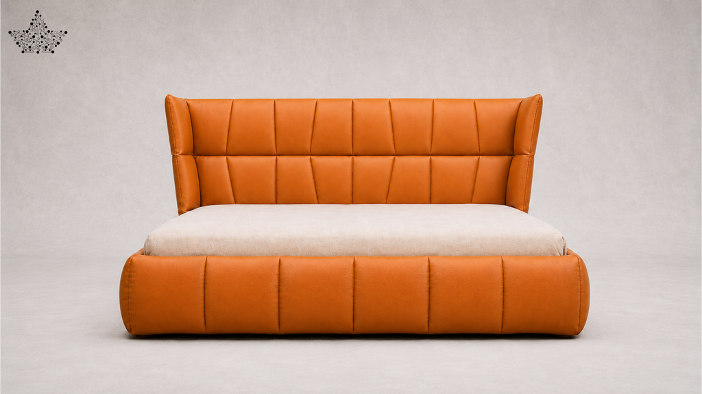 Caramel Crown Bed