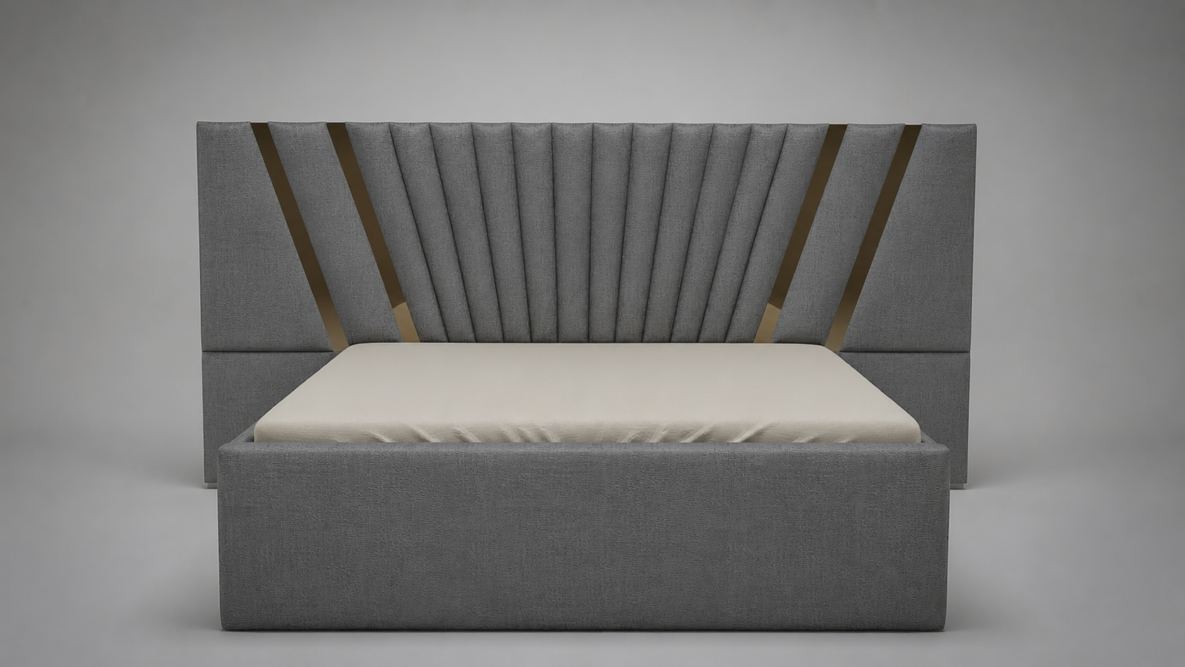 Big Luxury Upholstered Bed | Ardas Interior