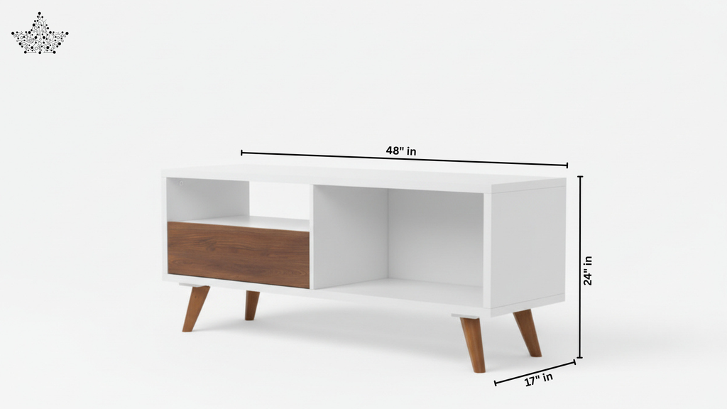 Scandinavian TV Unit 77 (4 ft.)