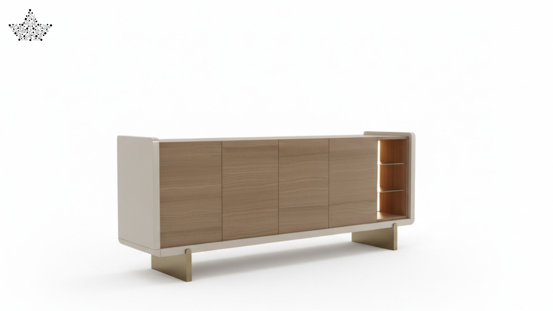 Dune Oak Cabinet