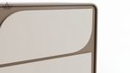 Arch Taupe Chest of Drawers – 8 Drawer Wide Cabinet