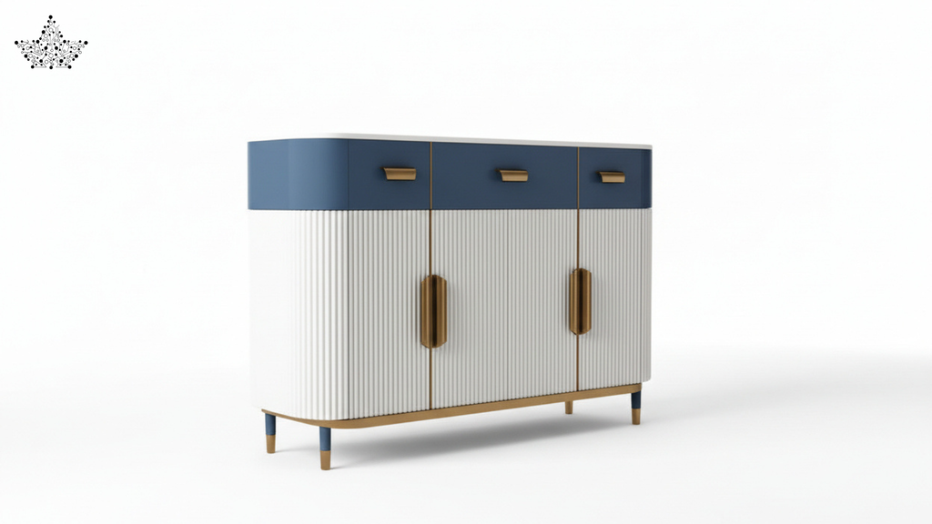 Riviera Ribbed Cabinet(5 Ft.)