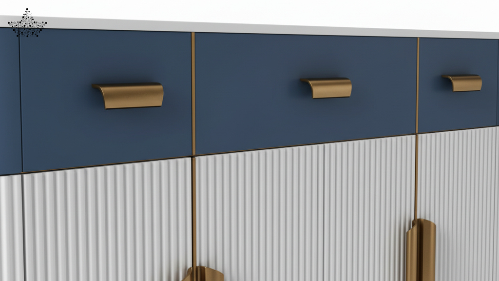 Riviera Ribbed Cabinet(5 Ft.)