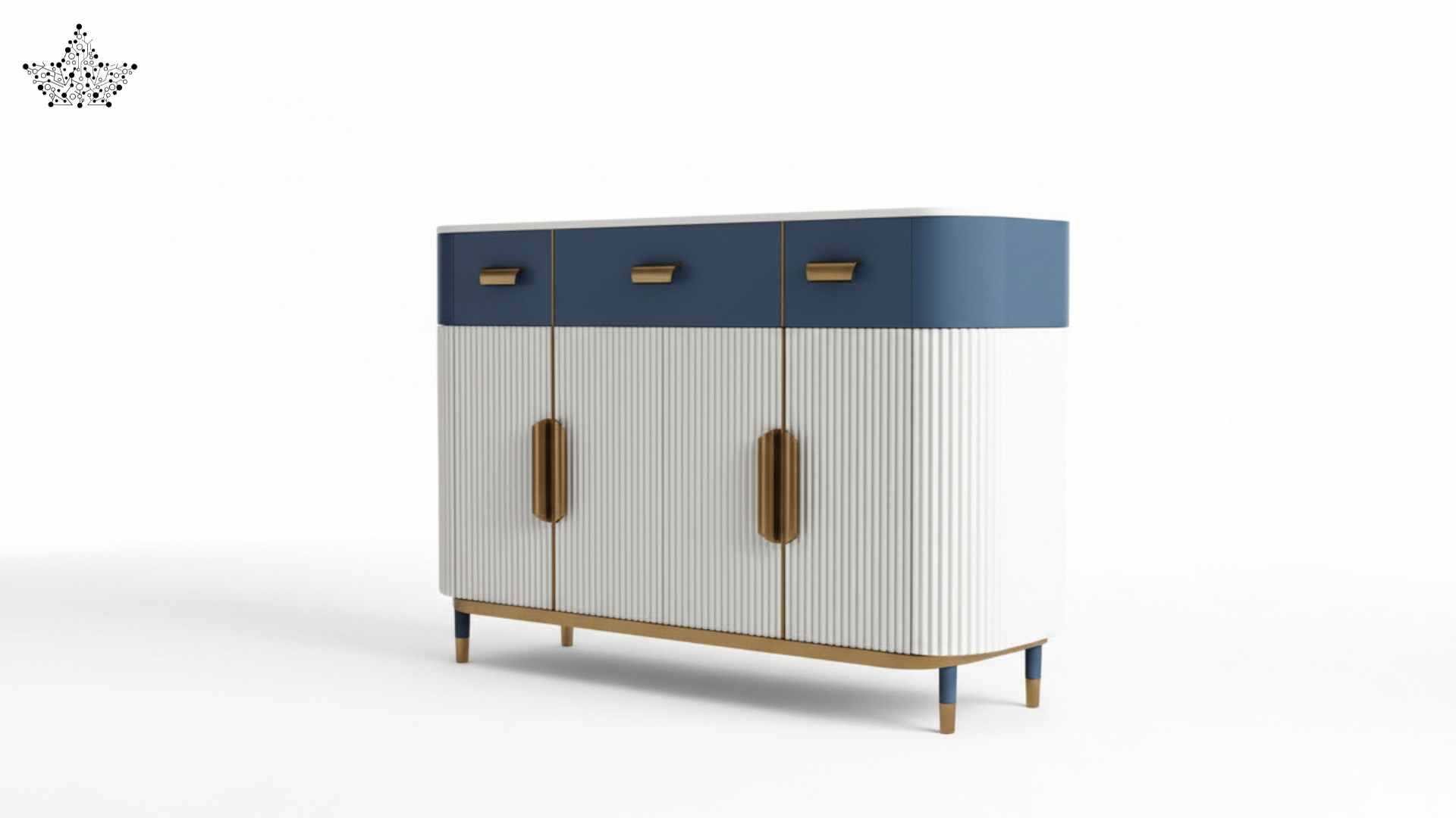 Riviera Ribbed Cabinet(5 Ft.)