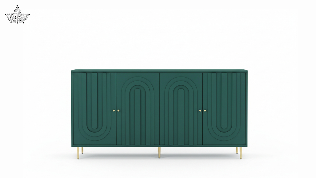 Grove Forest Green Cabinet