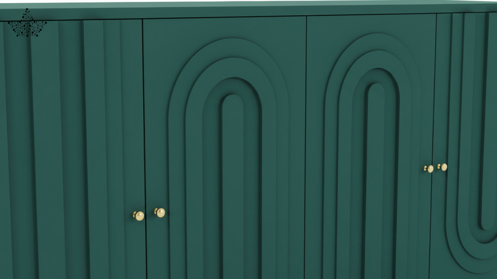 Grove Forest Green Cabinet
