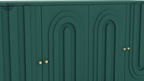 Grove Forest Green Cabinet