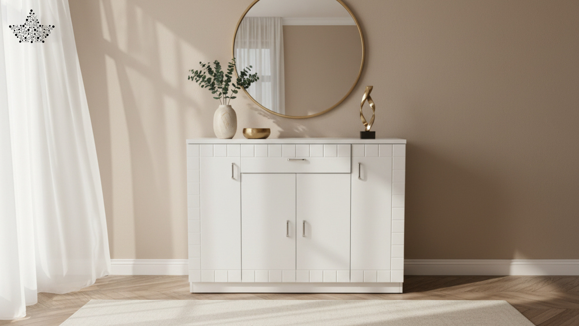 White Storage Cabinet