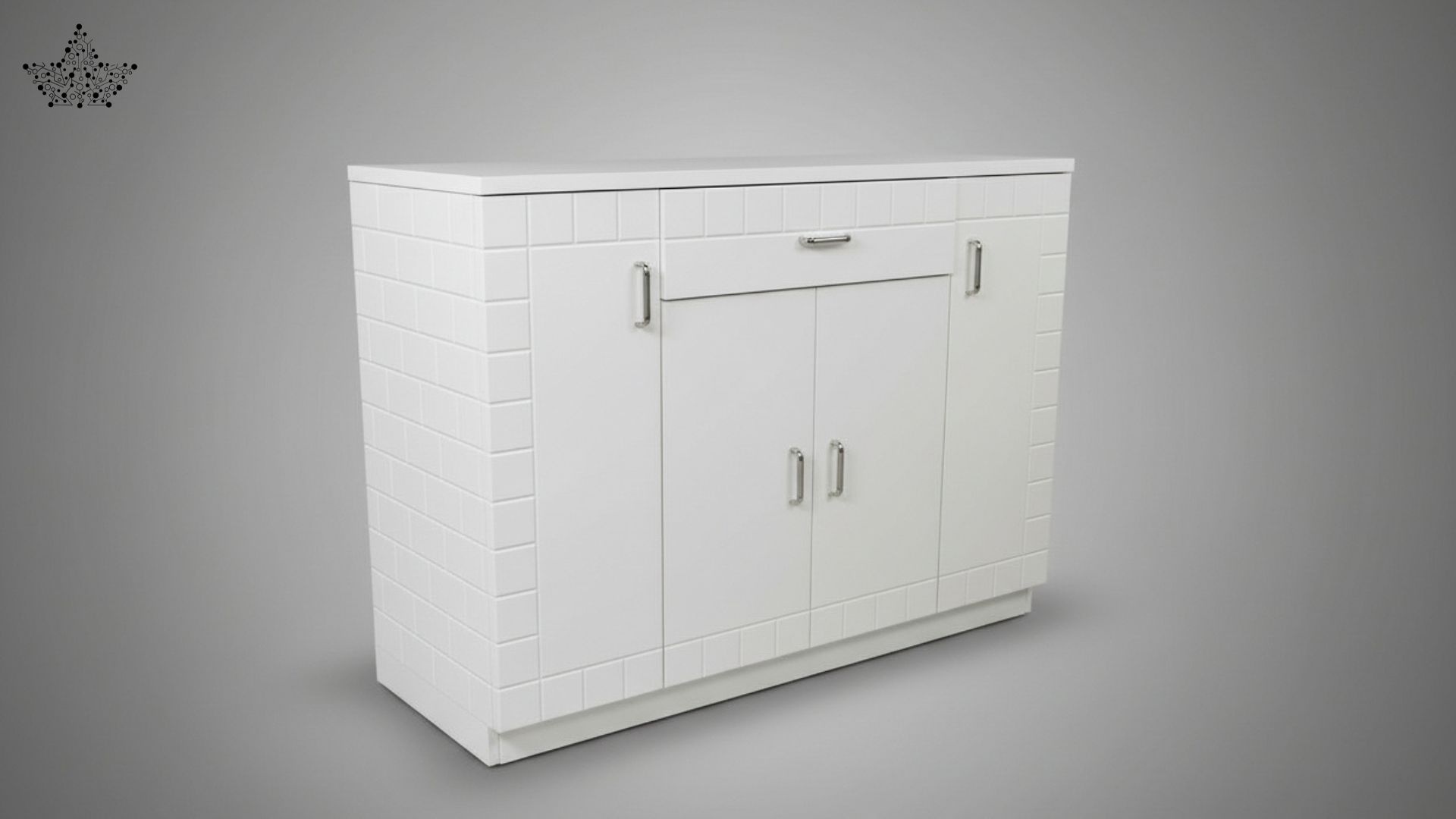 White Storage Cabinet