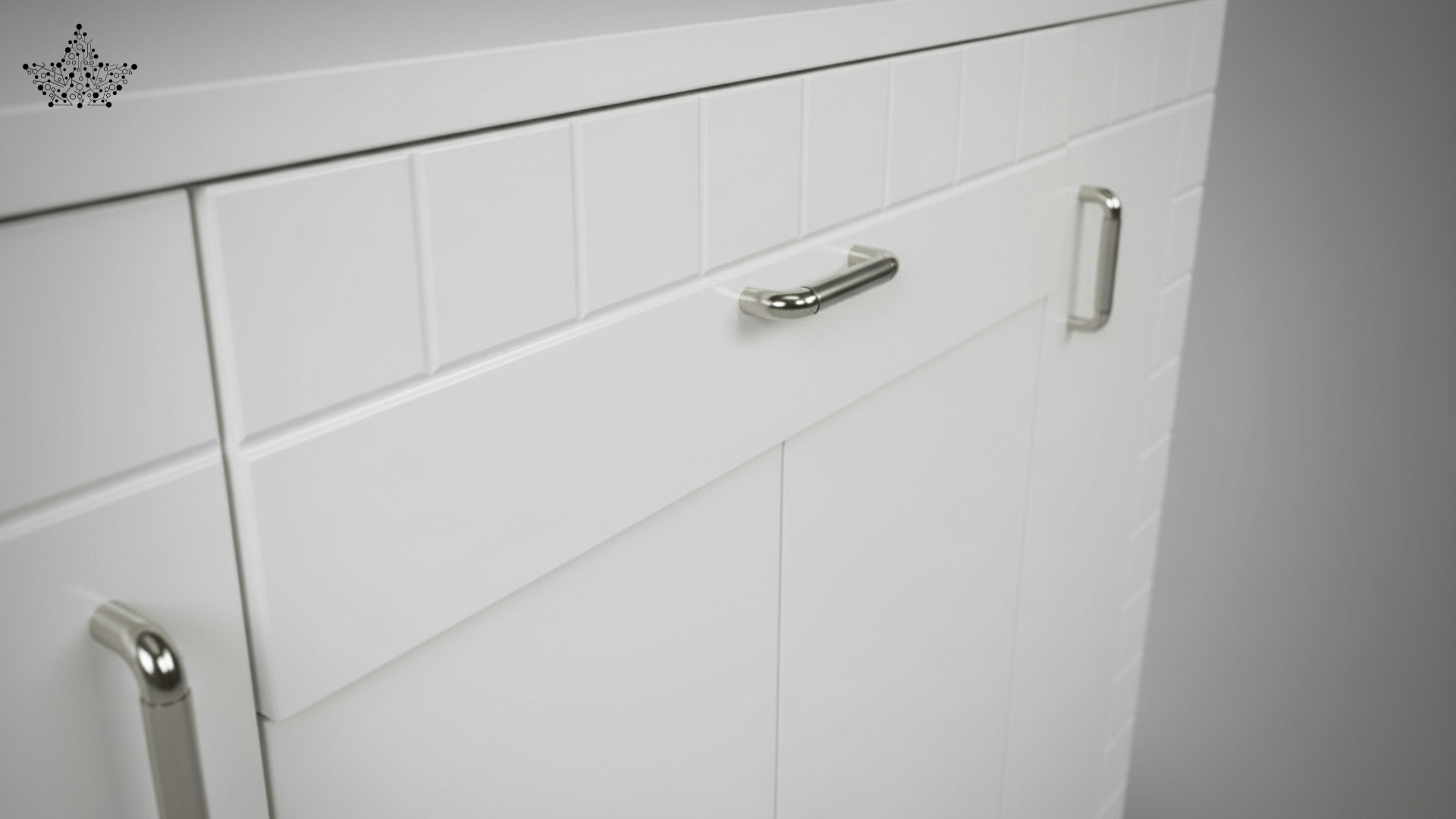 White Storage Cabinet